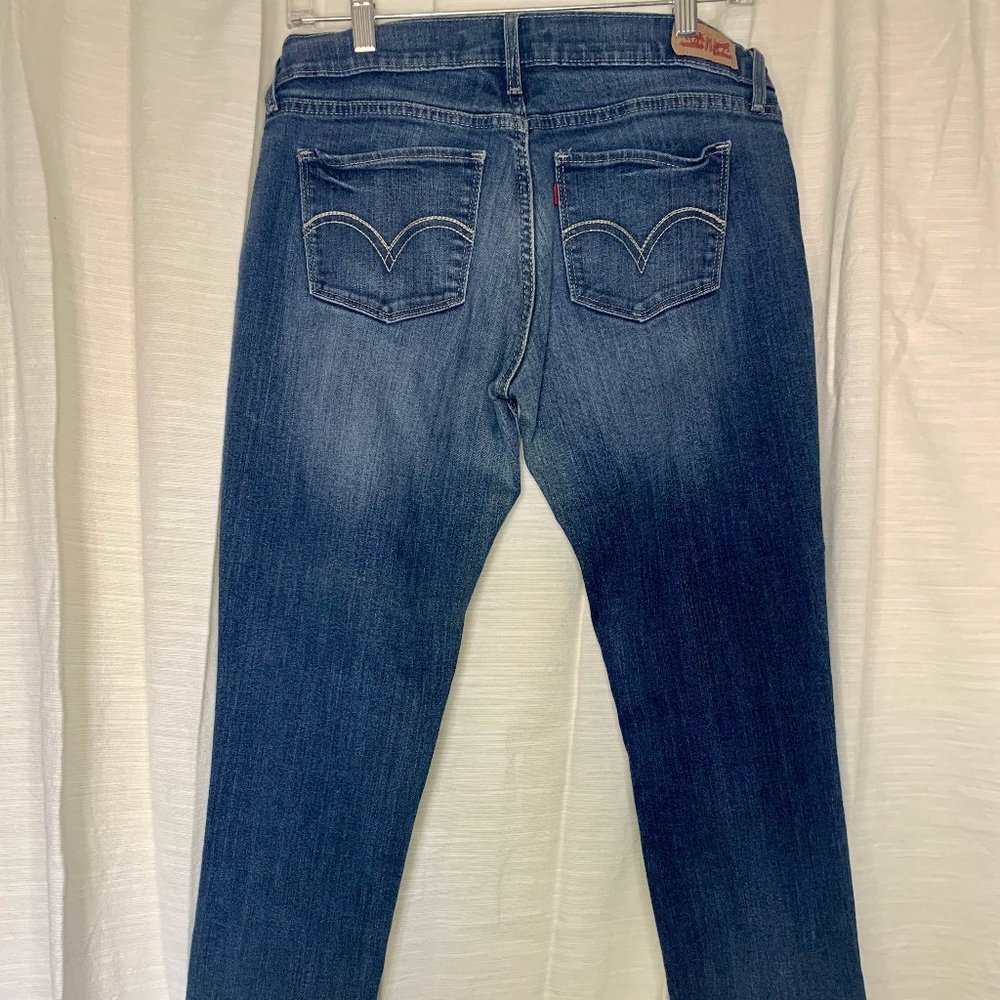 Levi's 524 Skinny Ultra-Low Rise Blue Jeans